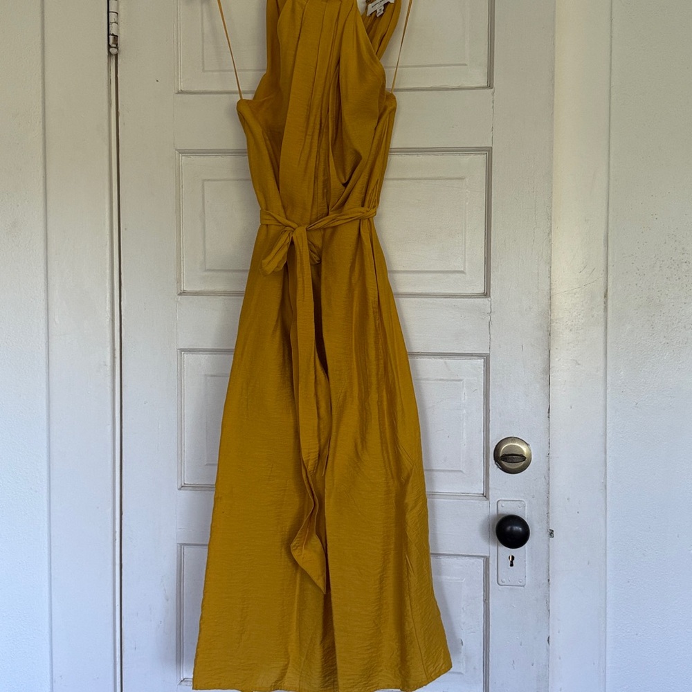 Banana Republic Mustard  Dress medium